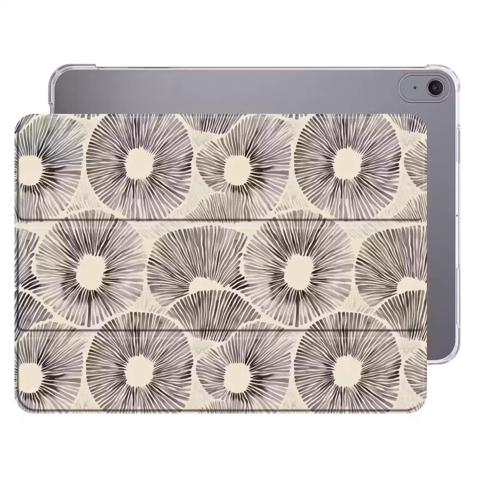 iPad hoes - Cirkels - Patroon - Zwart — 1