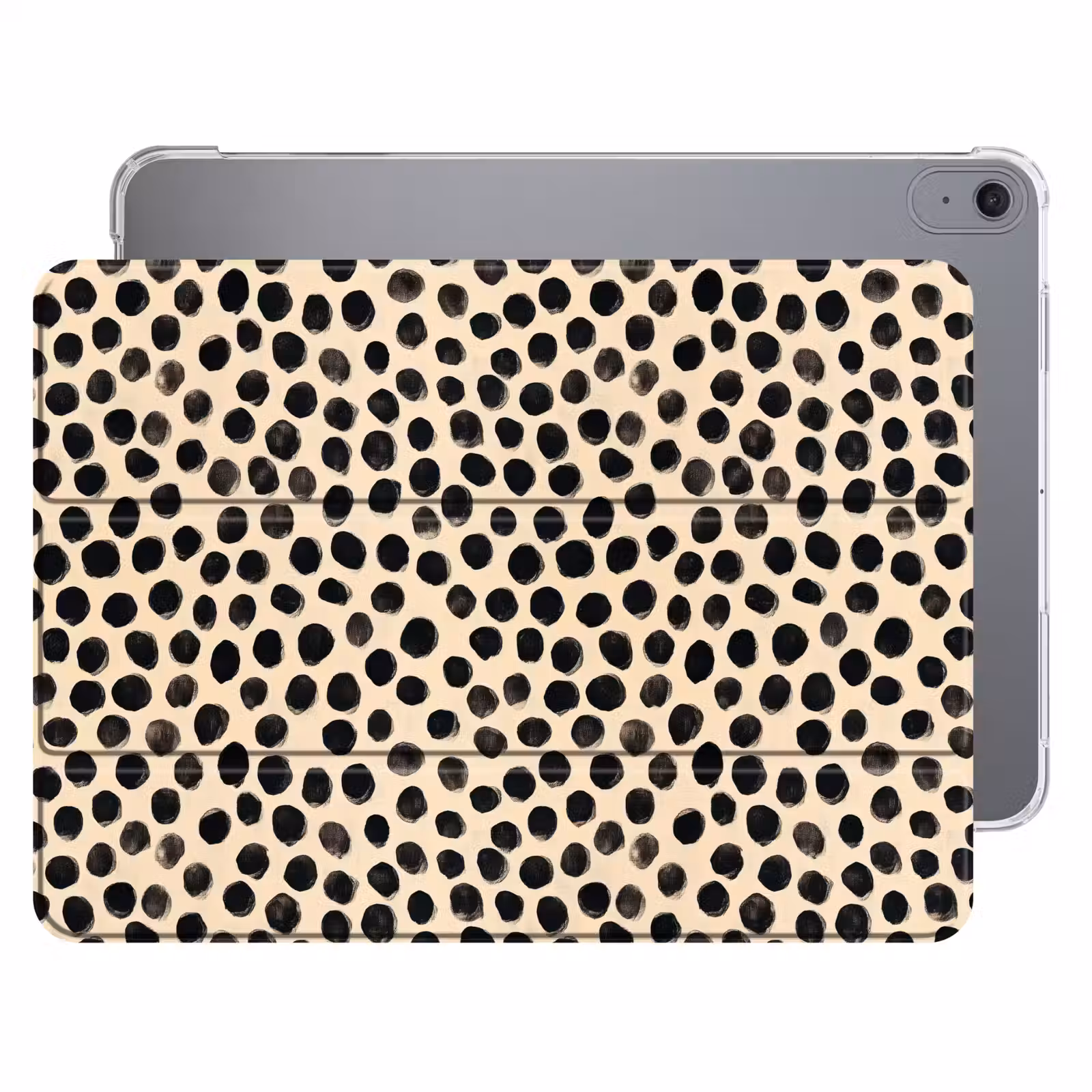 iPad hoes - Stippen - Patroon - Zwart — 1