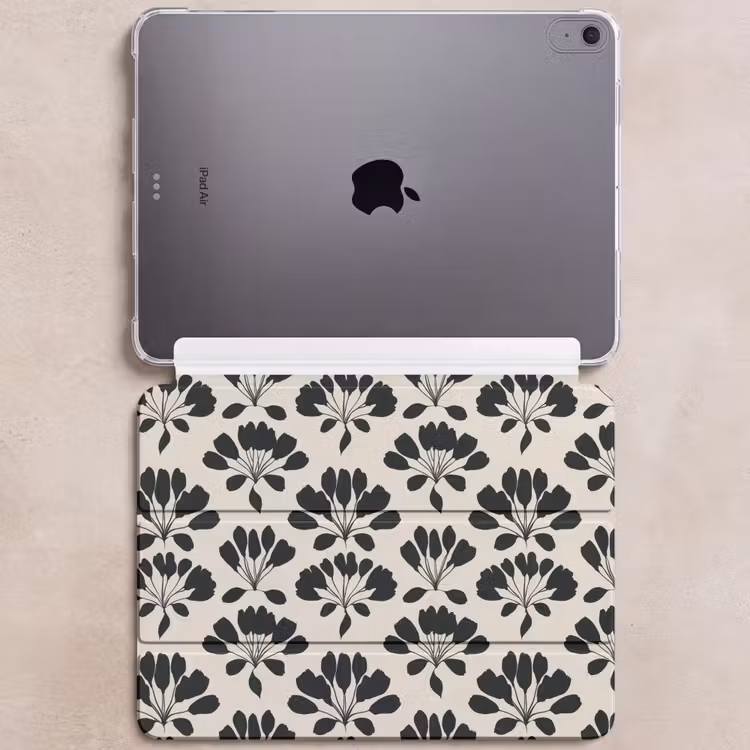iPad hoes - Abstract - Patroon - Zwart — 6