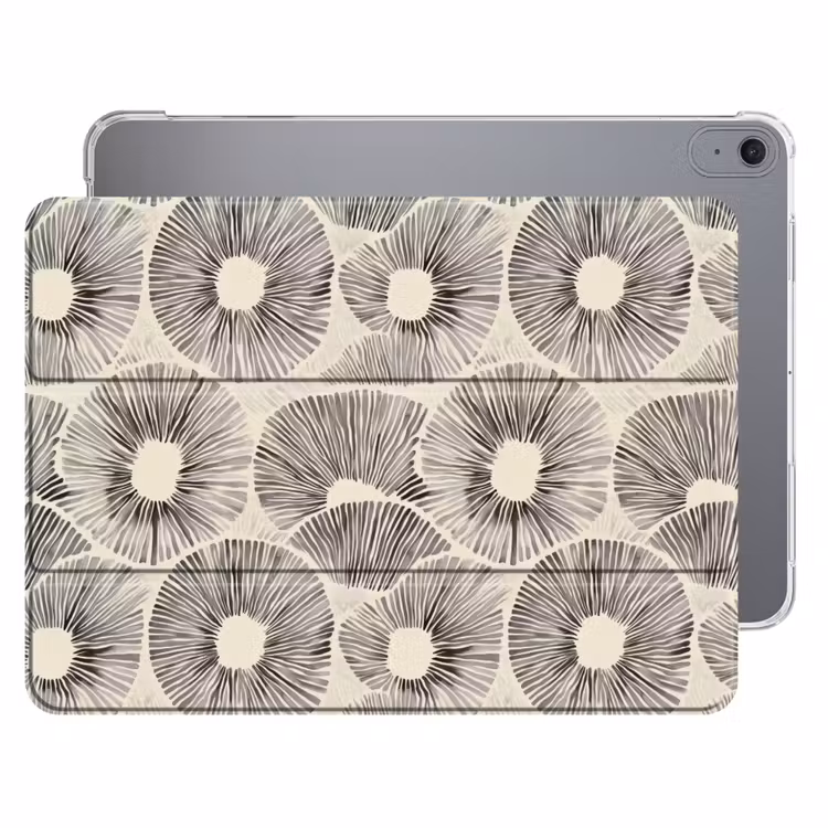 iPad hoes - Cirkels - Patroon - Zwart — 1