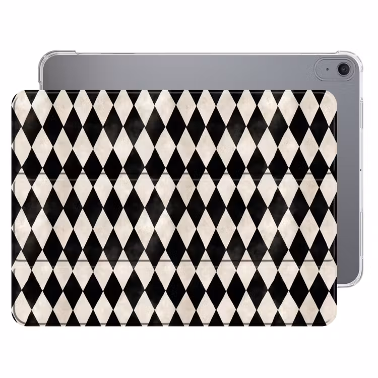 iPad hoes - Klassiek - Patroon - Zwart — 1