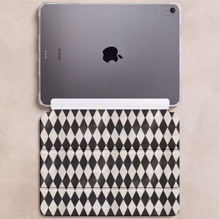 iPad hoes - Klassiek - Patroon - Zwart — 6