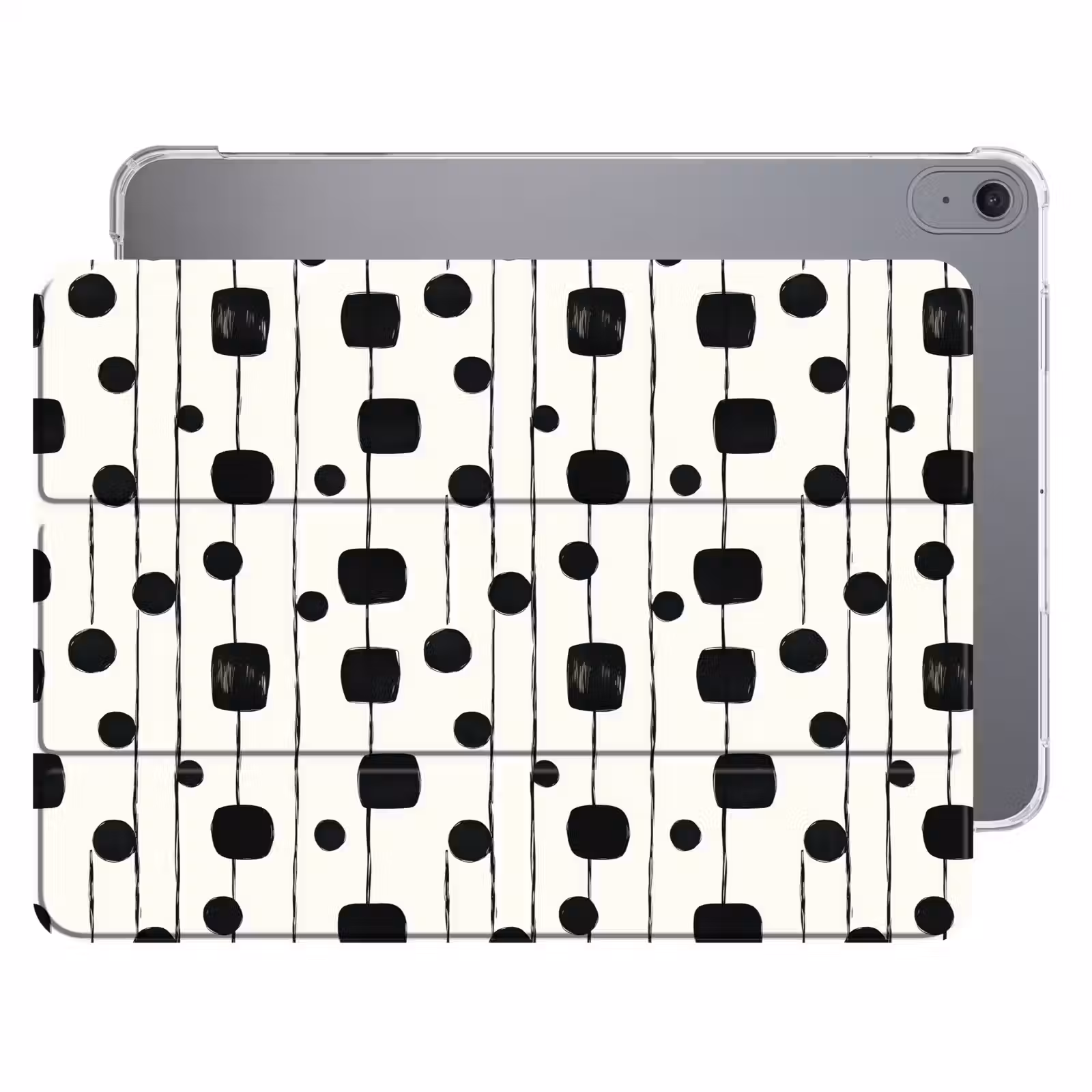 iPad hoes - Grafisch - Modern - Zwart — 1