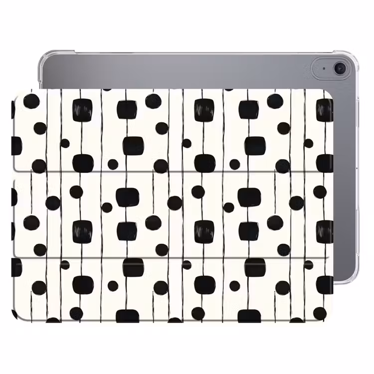 iPad hoes - Grafisch - Modern - Zwart — 1