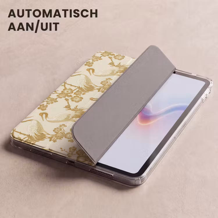 iPad hoes - Kraanvogels - Kersenbloesem - Goud — 5