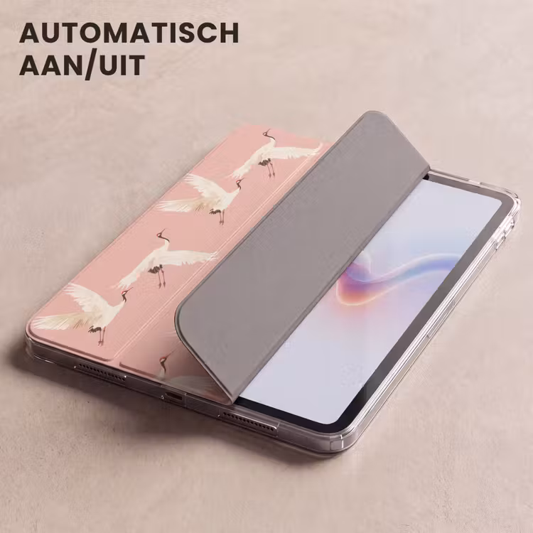 iPad hoes - Modern - Kraanvogels - Roze — 5