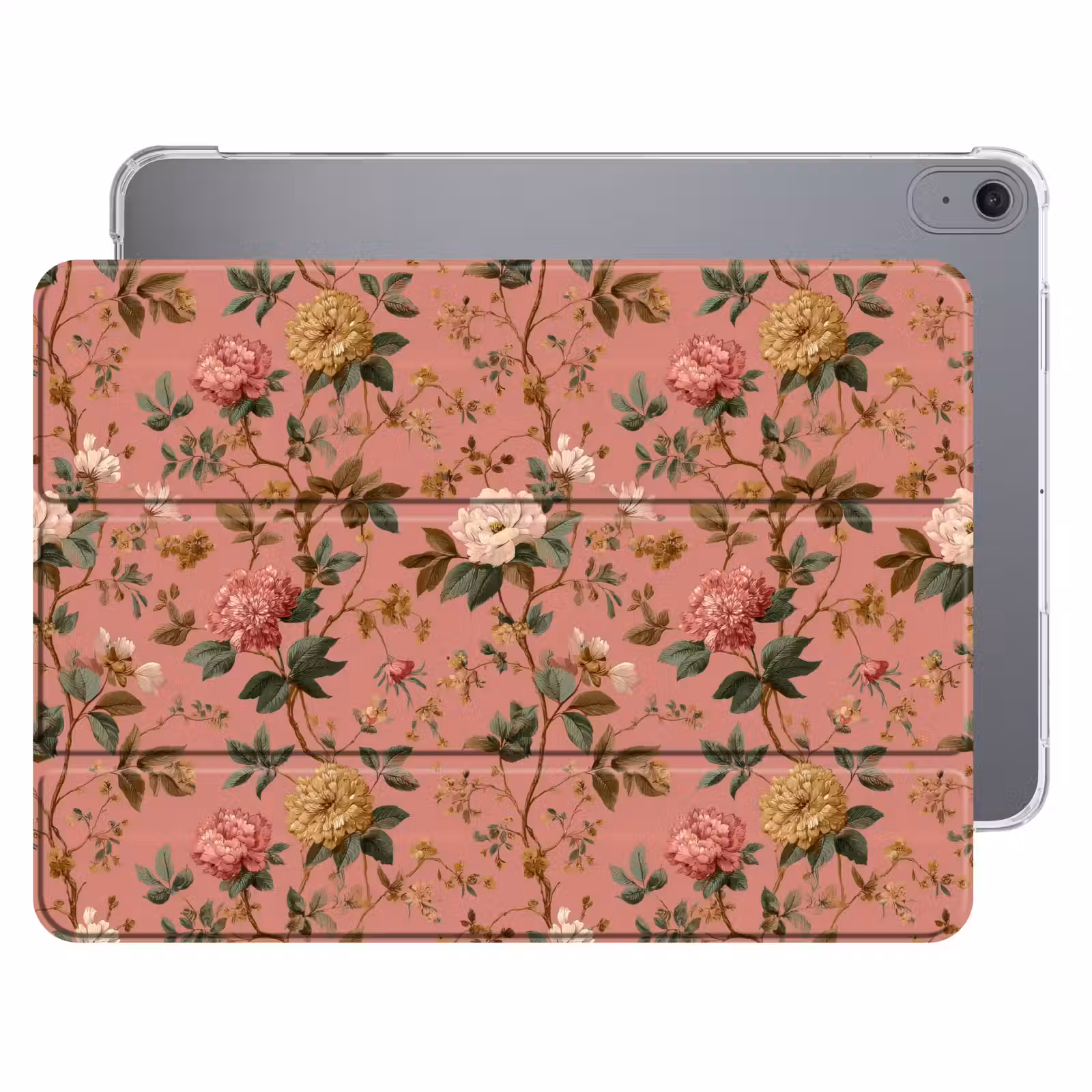 iPad hoes - Klassiek - Botanisch - Roze — 1