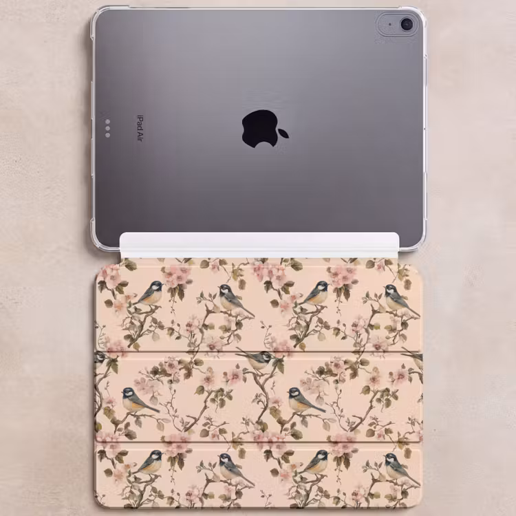 iPad hoes - Bloesem - Koolmees - Roze — 6