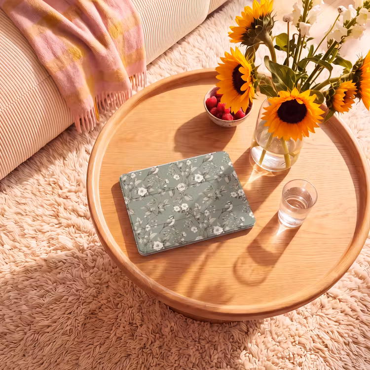 iPad hoes - Botanisch - Vogels - Groen — 2