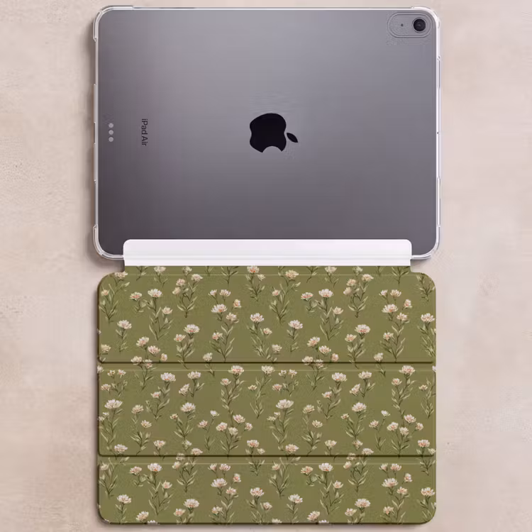iPad hoes - Landelijk - Bloemen - Groen — 6