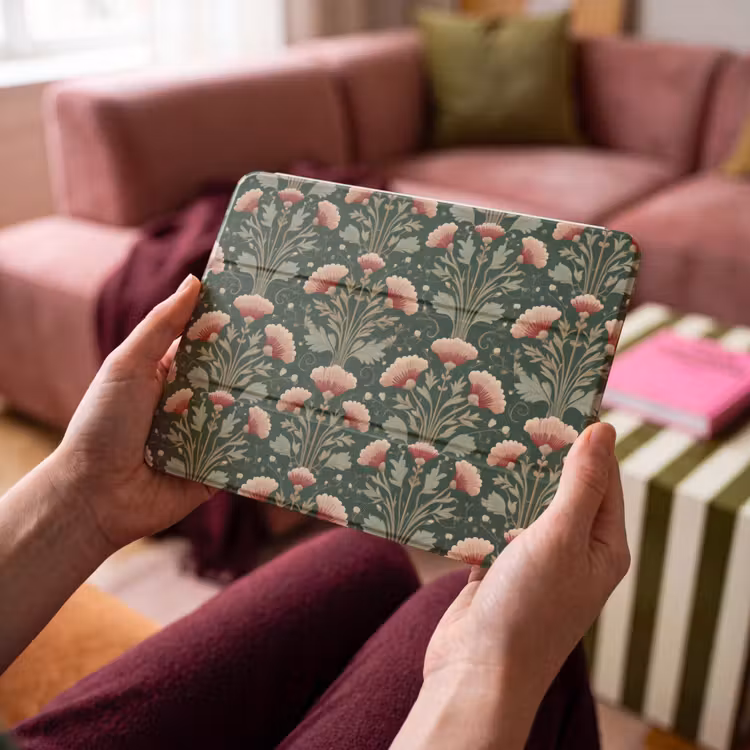 iPad hoes - Patroon - Botanisch - Kleurrijk — 4