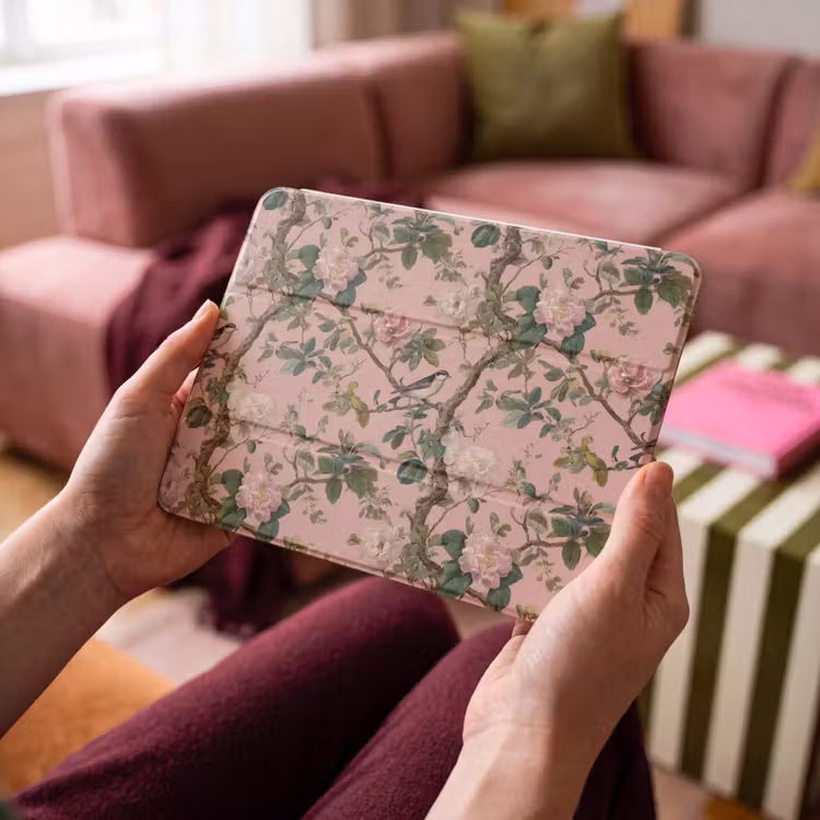 iPad hoes - Pioenrozen - Botanisch - Vogel — 4