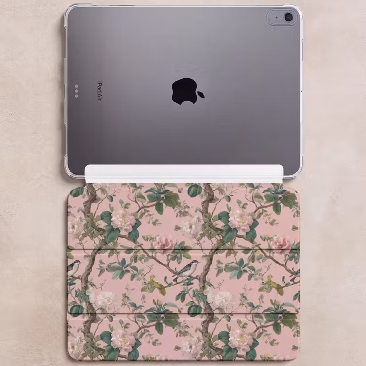 iPad hoes - Pioenrozen - Botanisch - Vogel — 6