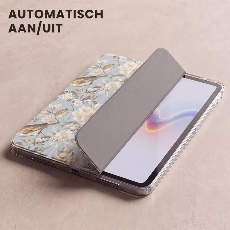 iPad hoes - Botanisch - Zangvogel - Blauw — 5