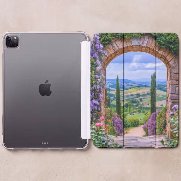 iPad hoes - Doorkijk - Toscane - Landschap - Poort — 6