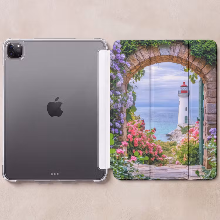 iPad hoes - Doorkijk - Vuurtoren - Bloemen - Uitzicht — 6