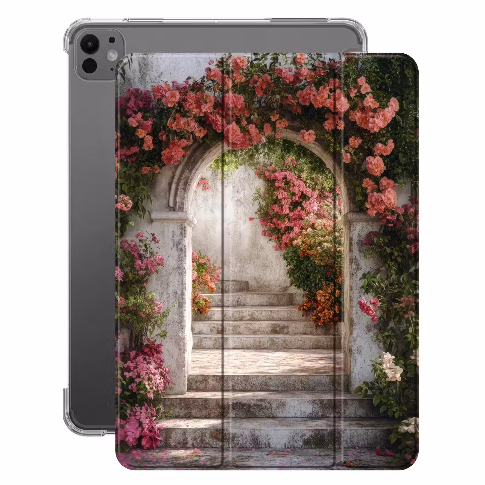 iPad hoes - Doorkijk - Rozen - Vintage - Poort — 1