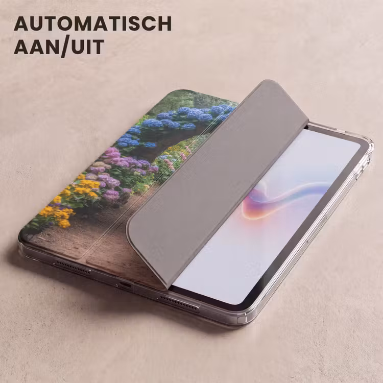 iPad hoes - Doorkijk - Bloemen - Hortensia - Pad — 5