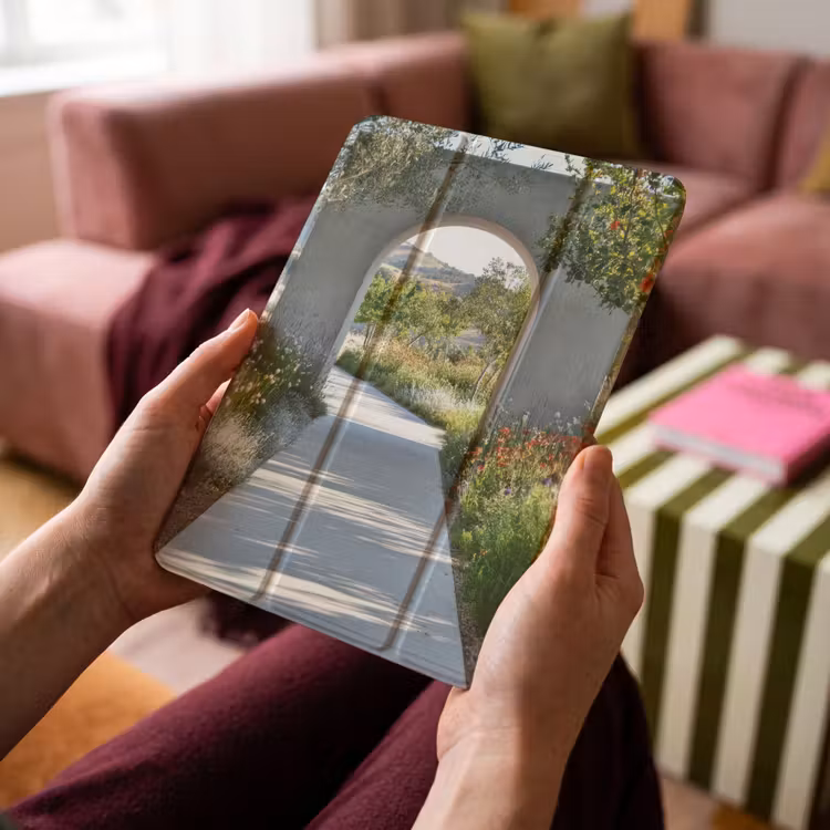 iPad hoes - Doorkijk - Pad - Beton - Landschap — 4