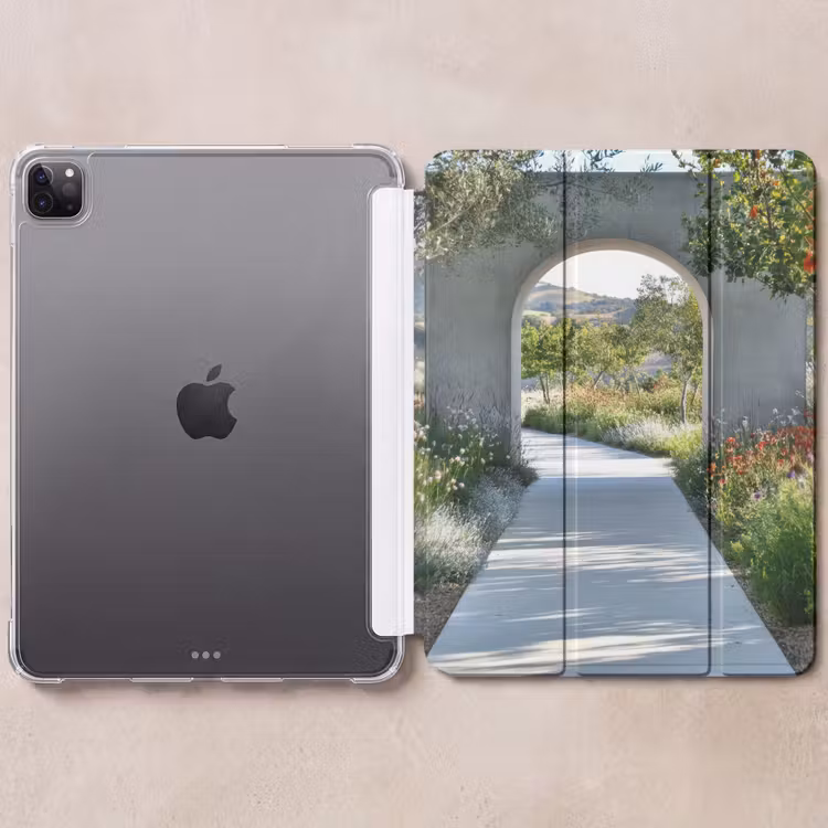 iPad hoes - Doorkijk - Pad - Beton - Landschap — 6