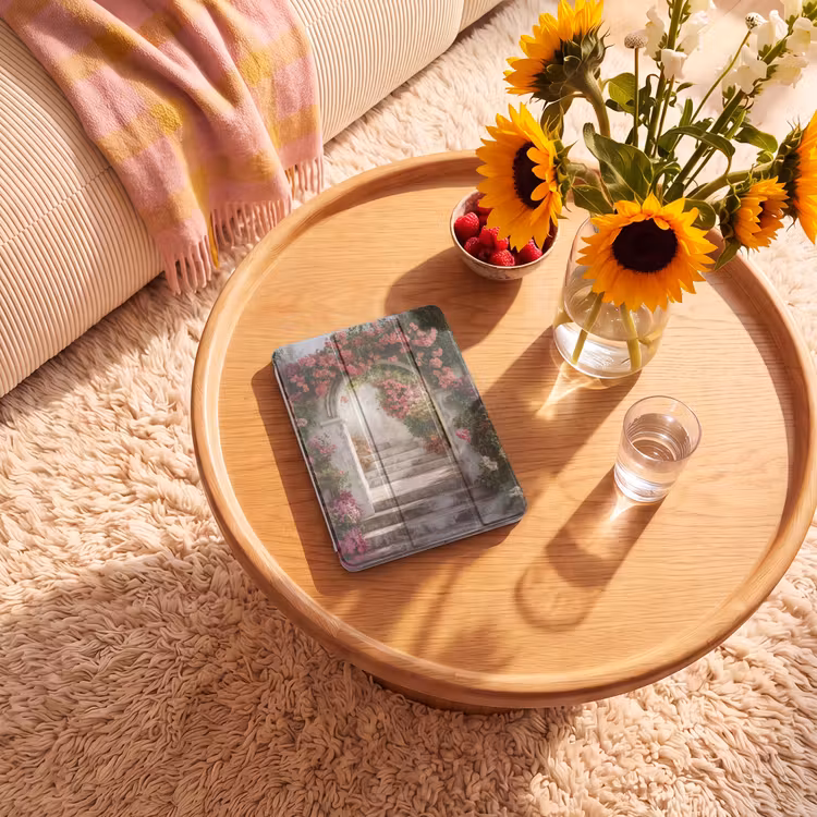 iPad hoes - Doorkijk - Rozen - Vintage - Poort — 2