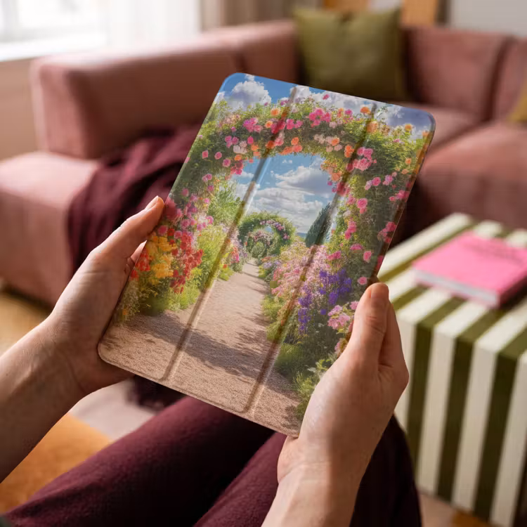 iPad hoes - Doorkijk - Bloemen - Kleurrijk - Natuur — 4
