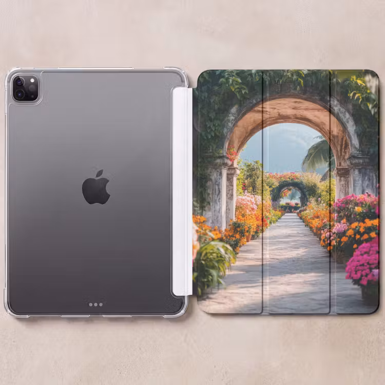 iPad hoes - Doorkijk - Bloemen - Tropisch - Kleurrijk — 6