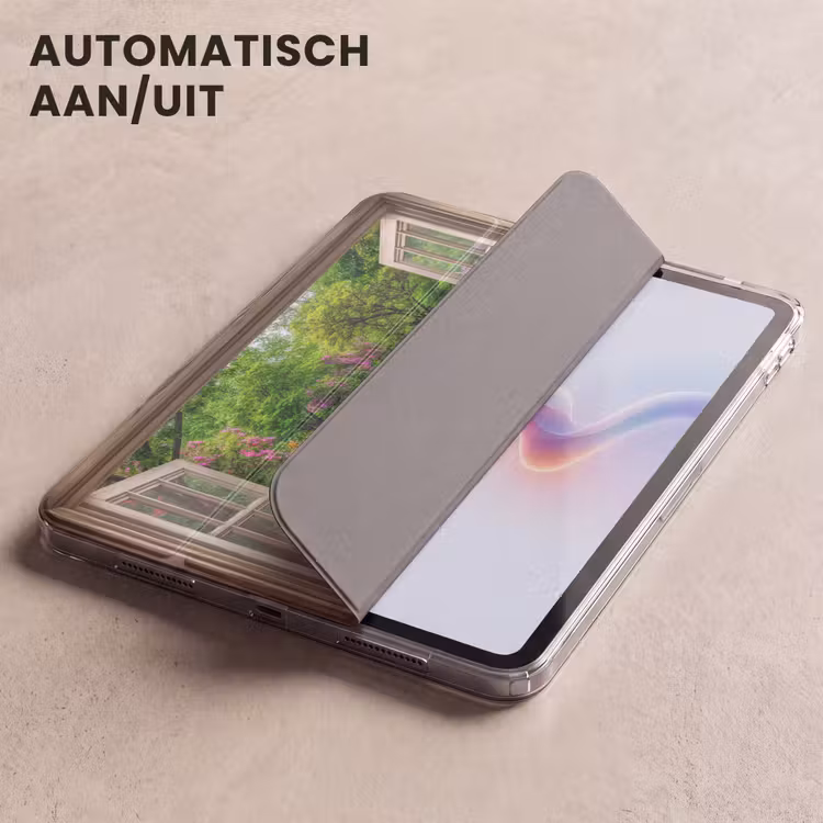 iPad hoes - Doorkijk - Bloemen - Tuinpad - Natuur - Raam — 5