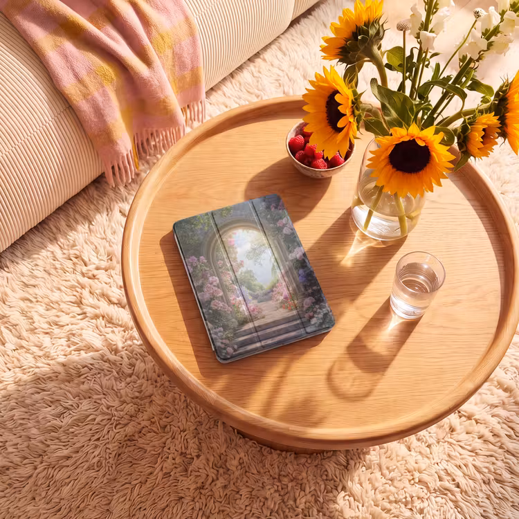 iPad hoes - Doorkijk - Rozen - Vintage - Bloemen — 2