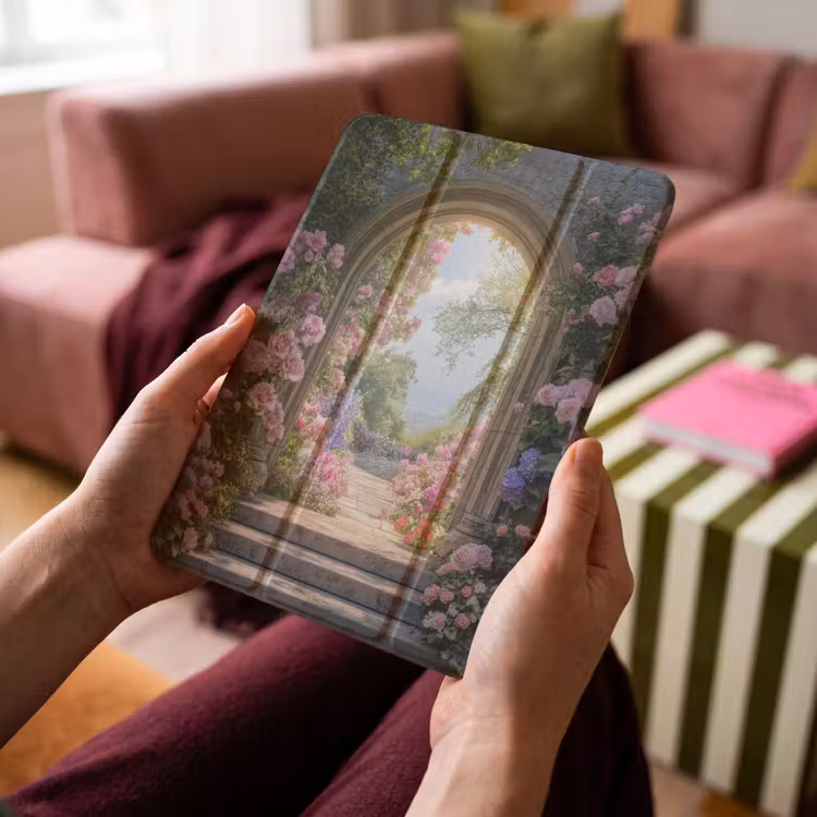 iPad hoes - Doorkijk - Rozen - Vintage - Bloemen — 4