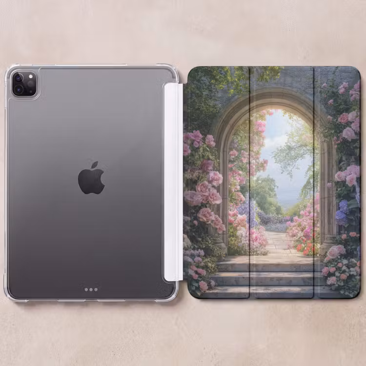 iPad hoes - Doorkijk - Rozen - Vintage - Bloemen — 6
