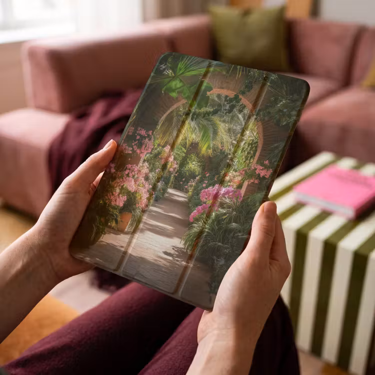 iPad hoes - Doorkijk - Tropisch - Bloemen - Natuur — 4