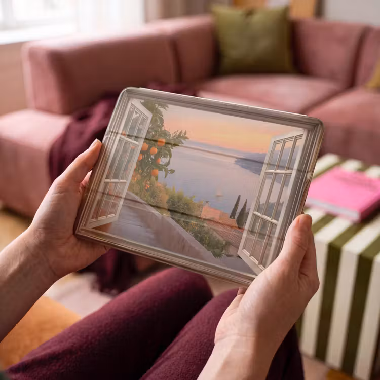 iPad hoes - Doorkijk - Uitzicht - Meer - Landschap — 4