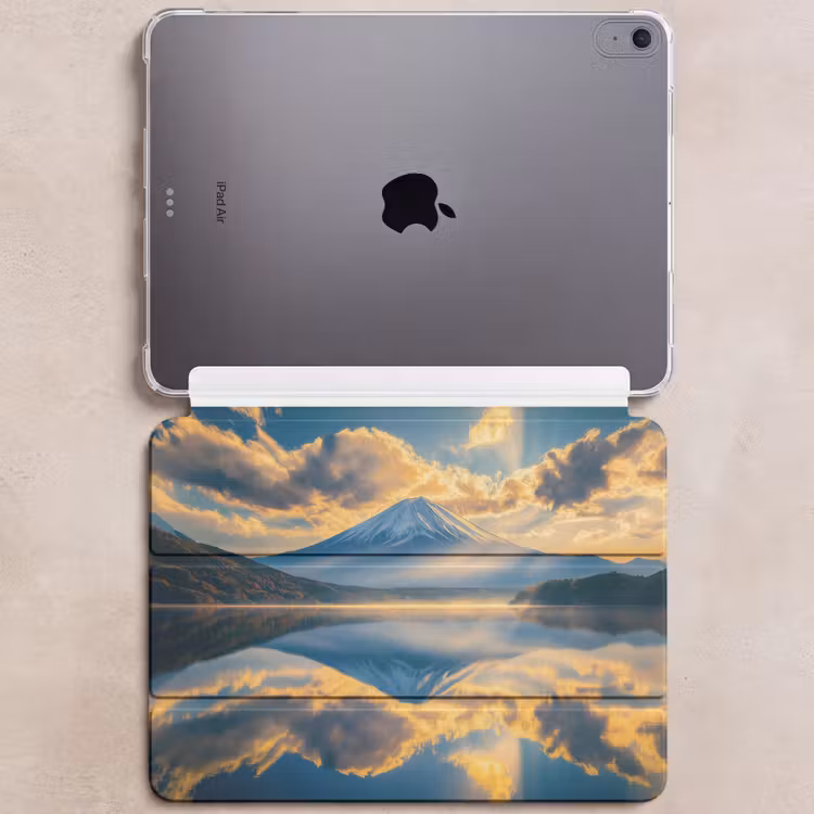 iPad hoes - Berg - Rivier - Zonsondergang — 6