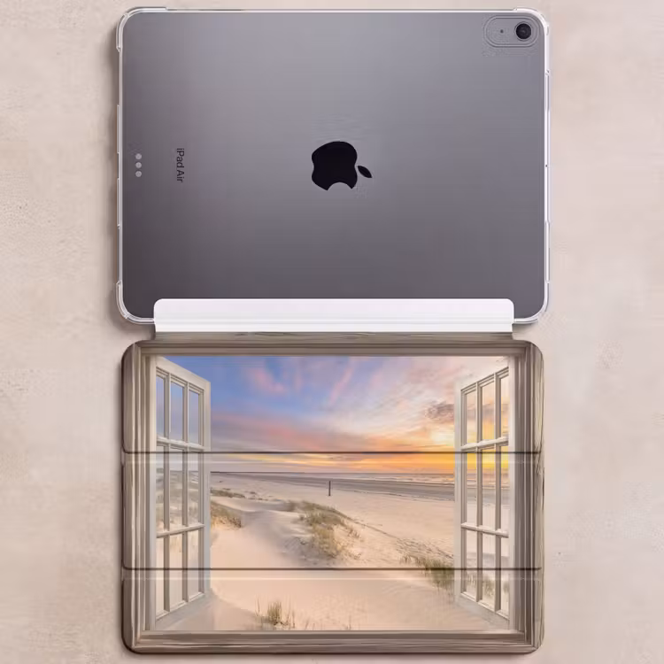 iPad hoes - Doorkijk - Strand - Duinen - Natuur - Landschap — 6
