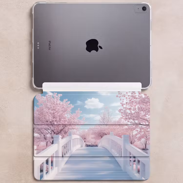 iPad hoes - Brug - Kersenbomen - Wit — 6