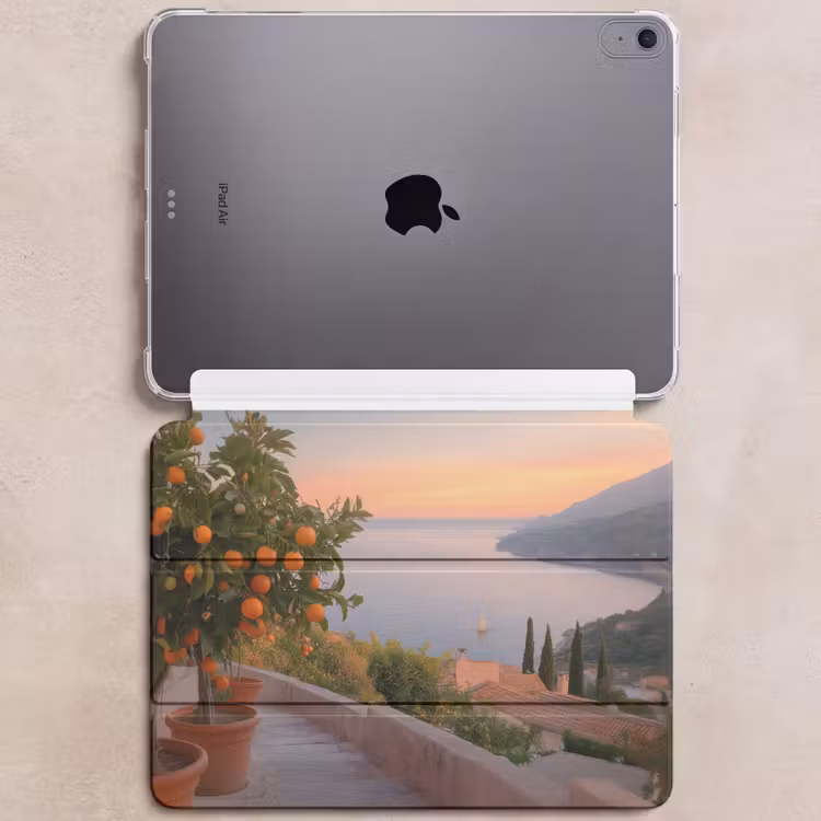 iPad hoes - Middelandse zee - Sinaasappel - Heuvels - Zee — 6