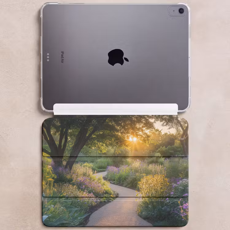 iPad hoes - Pad - Bloemen - Park — 6
