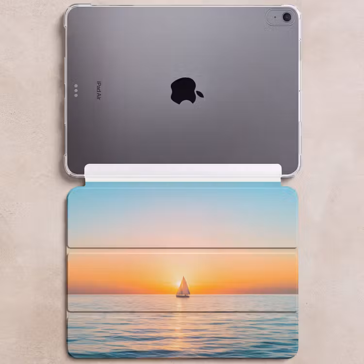 iPad hoes - Zee - Zeilboot - Zonsondergang — 6