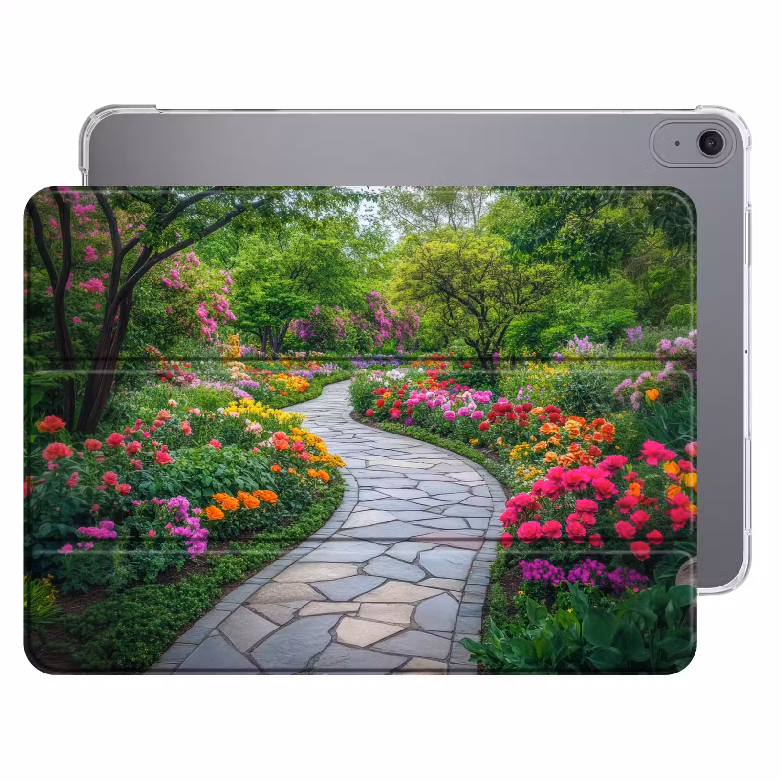 iPad hoes - Park - Bloemen - Tuin — 1