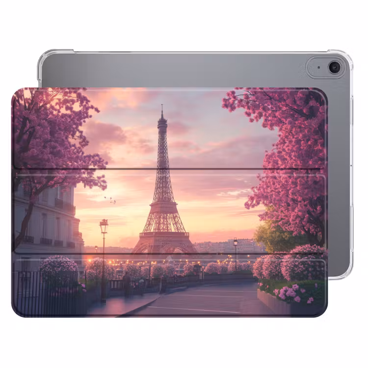 iPad hoes - Eiffeltoren - Parijs - Roze — 1