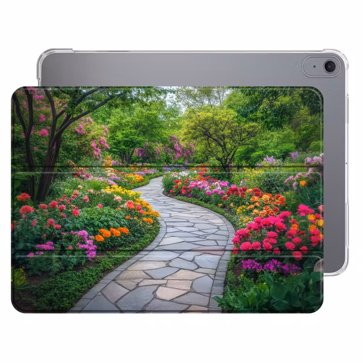 iPad hoes - Park - Bloemen - Tuin — 1