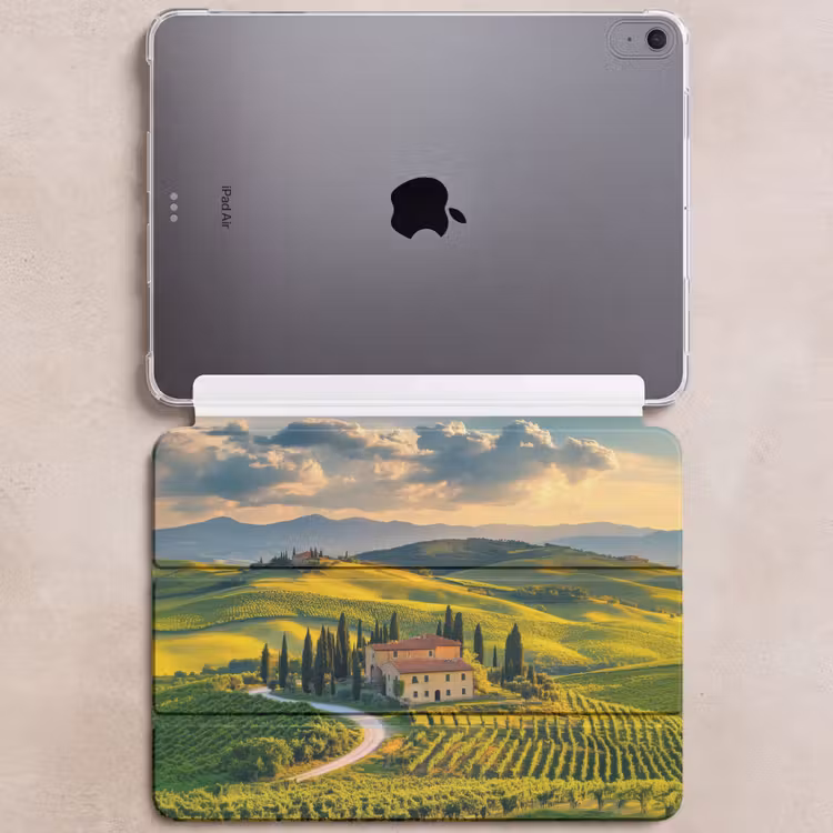 iPad hoes - Toscane - Landschap - Wijngaarden — 6
