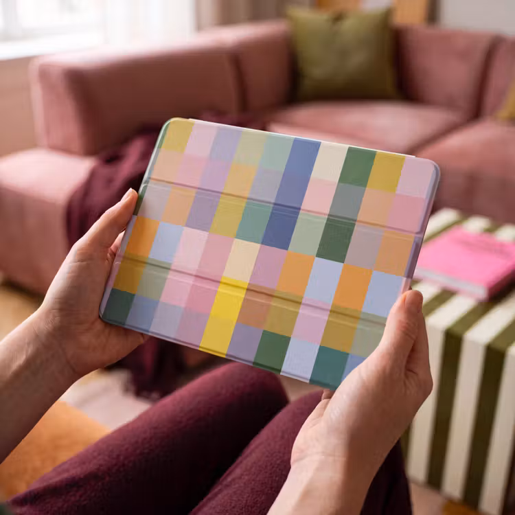 iPad hoes - Blokken - Patroon - Gekleurd — 4