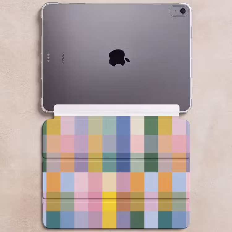 iPad hoes - Blokken - Patroon - Gekleurd — 6