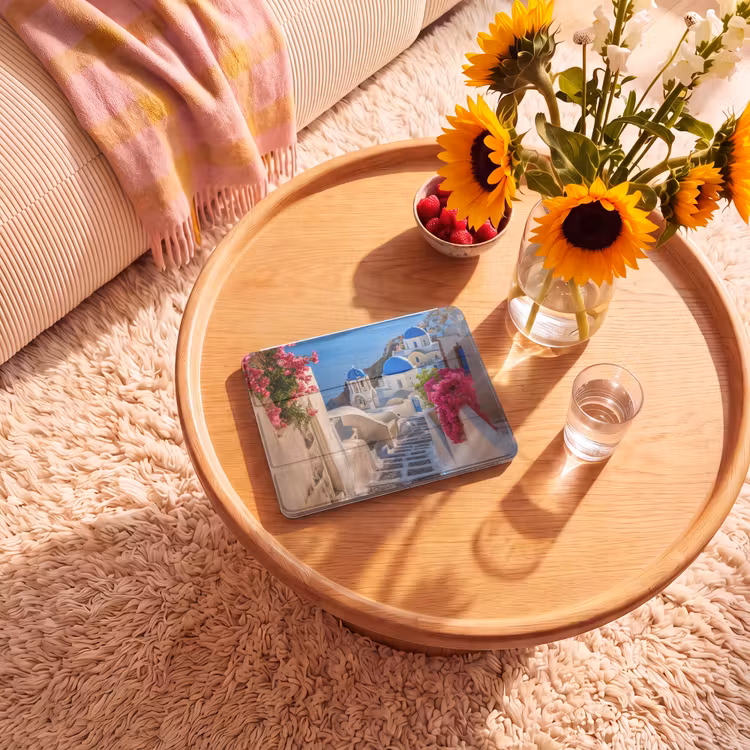 iPad hoes - Santorini - Bloemen - Griekenland — 2