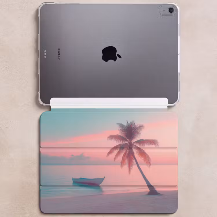 iPad hoes - Zee - Boot - Zonsondergang — 6