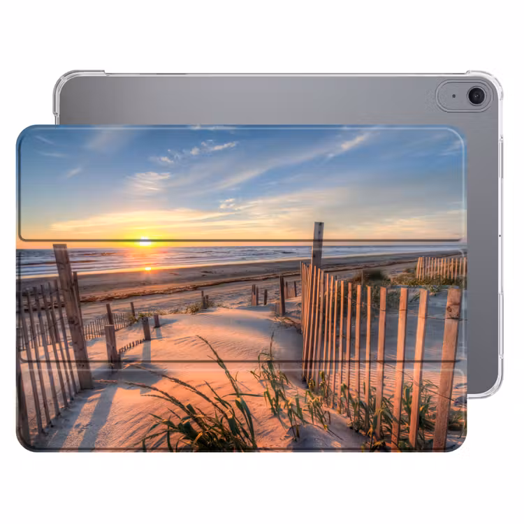 iPad hoes - Strand - Zee - Duin - Zonsondergang - Landschap — 1