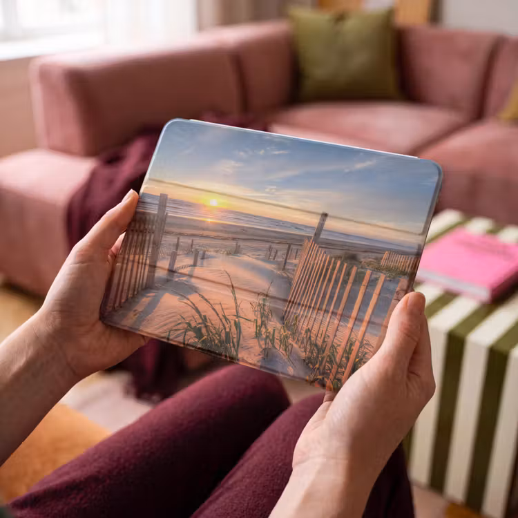iPad hoes - Strand - Zee - Duin - Zonsondergang - Landschap — 4