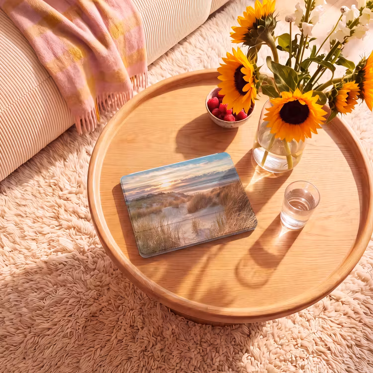 iPad hoes - Duin - Planten - Zonsondergang - Strand - Zee — 2
